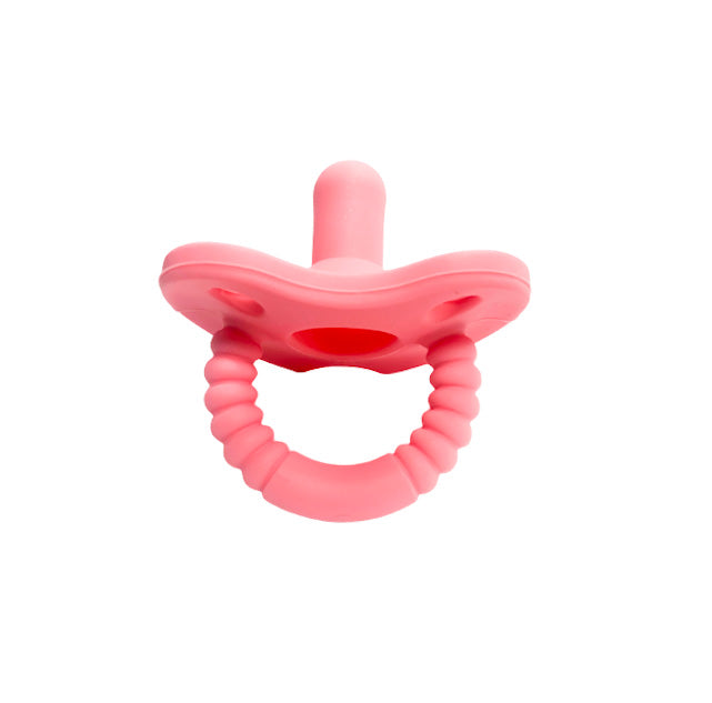Silicone Soothers Pacifier - Baby Pink - Gabrielle's Biloxi