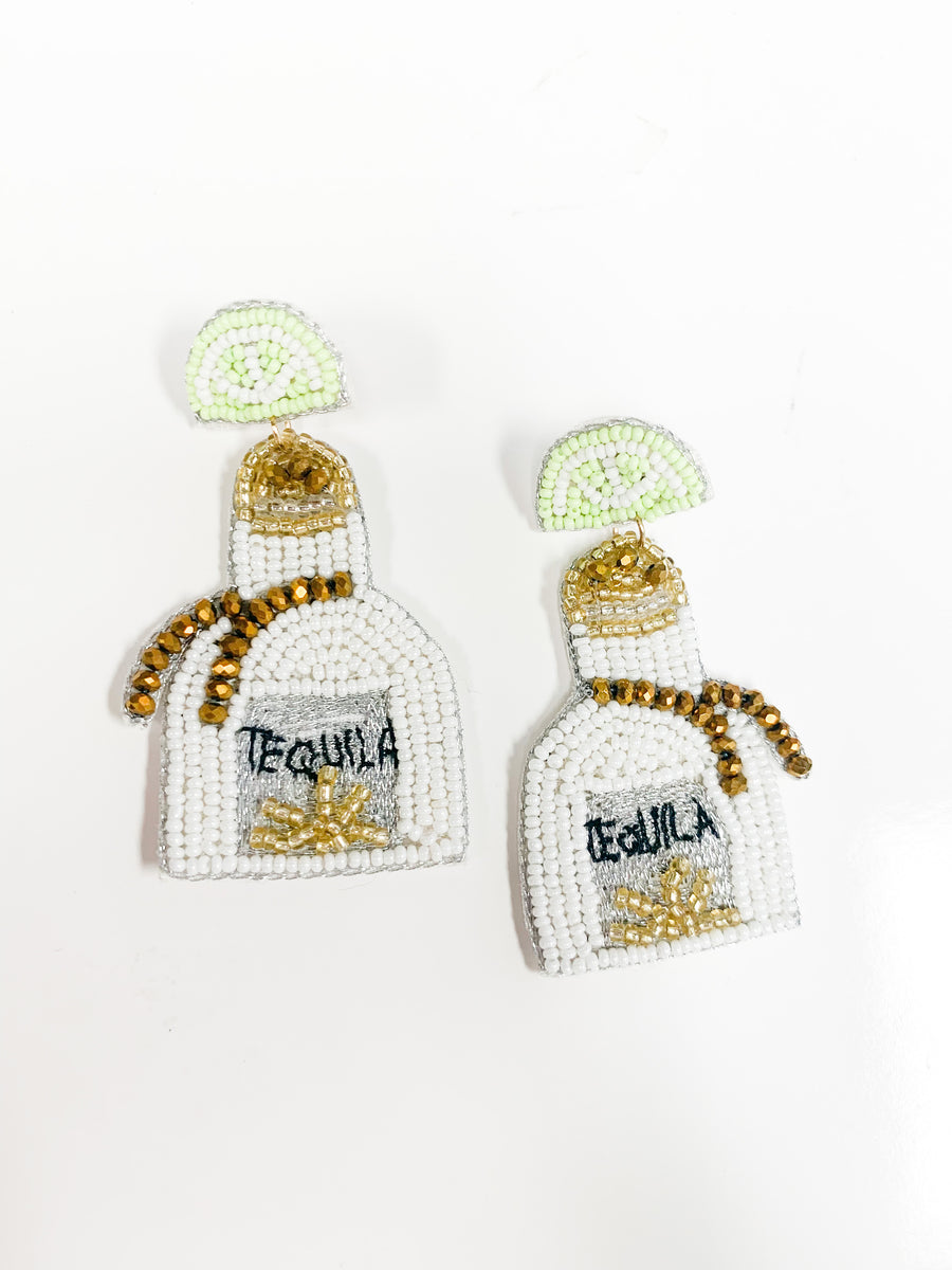 Tequila Beaded Earrings - Gabrielle's Biloxi