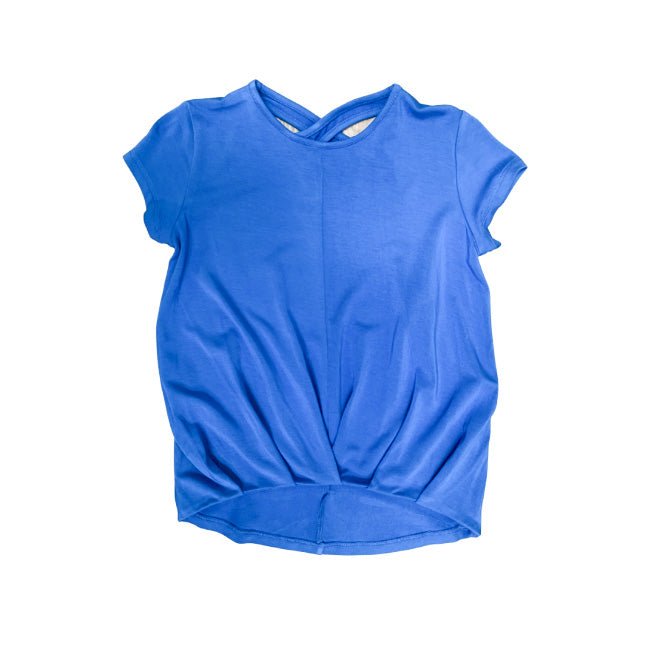 IMOGA Girls Bailey Solid Jersey Tee - Azure - Gabrielle's Biloxi