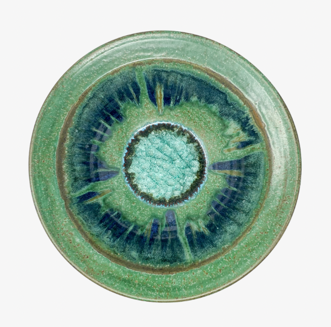 Dock 6 Pottery Flared Bowl with Glass 16" - Gabrielle's Biloxi