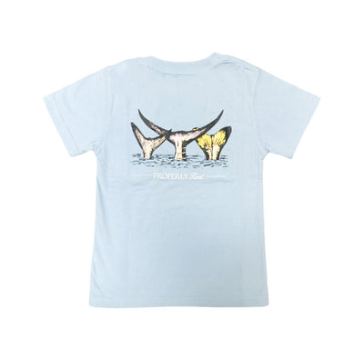Properly Tied Boys Fish Out of Water S/S - Light Blue - Gabrielle's Biloxi