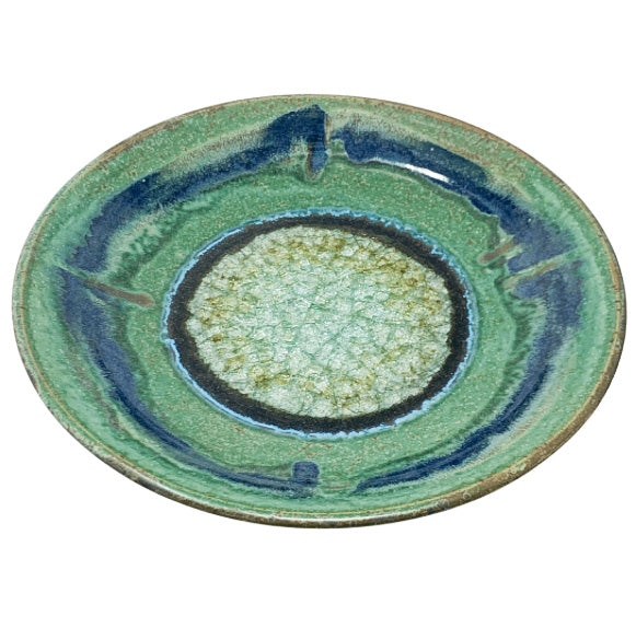 Dock 6 Pottery Plate with Glass 16" - Gabrielle's Biloxi