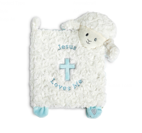 Demdaco Jesus Loves Me Sound Book - Blue - Gabrielle's Biloxi