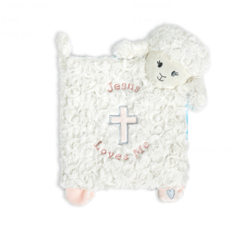 Demdaco Jesus Loves Me Sound Book - Pink - Gabrielle's Biloxi