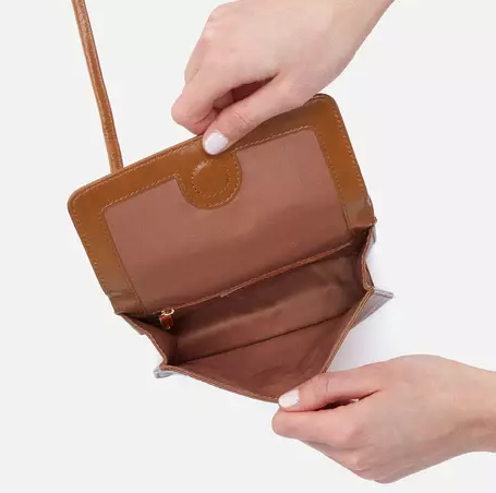 Hobo Jill Wallet CrossBody -Truffle - Gabrielle's Biloxi