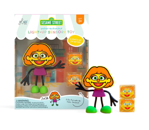 Glo Pals x Sesame Street Julia Character - Gabrielle's Biloxi