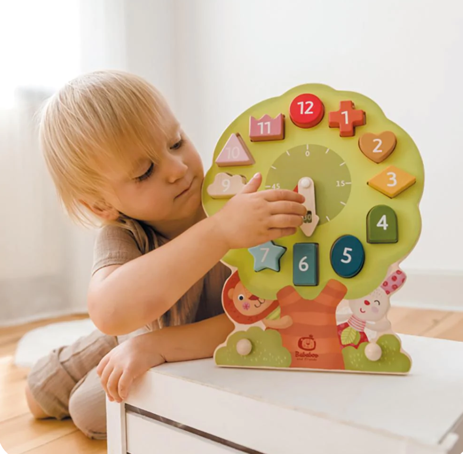 Wonder Tree Shape Sorting Clock - Gabrielle's Biloxi
