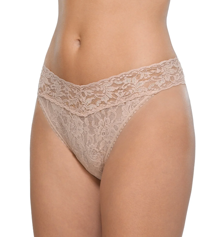 Hanky Panky Signature Lace Original Rise Thong - Chai - Gabrielle's Biloxi