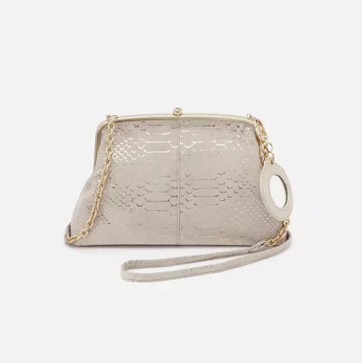 Hobo Lana Crossbody - Gold Filigree Exotic - Gabrielle's Biloxi