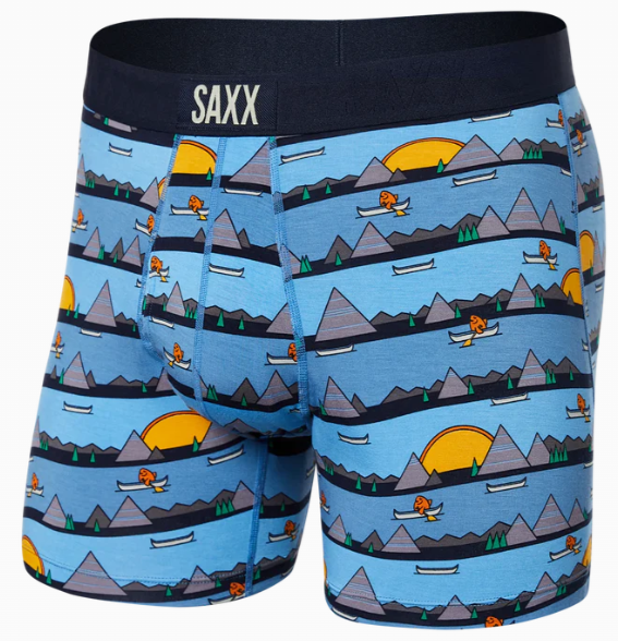 Saxx Ultra Soft BB Fly - Lazy River Blue - Gabrielle's Biloxi