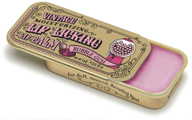 Vintage Lip Balm Tin - Bubble Gum - Gabrielle&