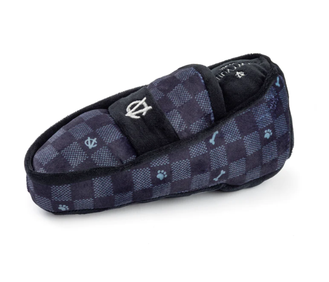 Black Checker Chewy Vuiton Loafer - Gabrielle's Biloxi
