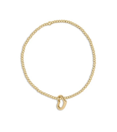 ENewton Love Charm Classic Gold Bracelet - Gabrielle's Biloxi