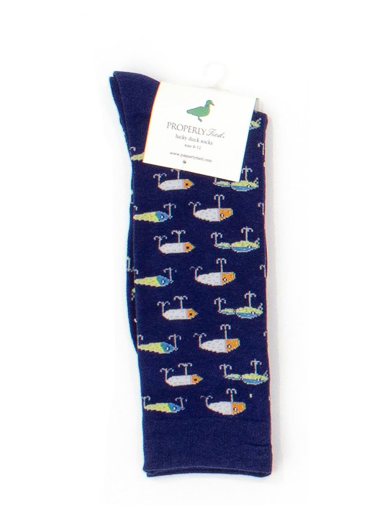 Properly Tied Lucky Duck Sock - Vintage Lures Kids - Gabrielle&