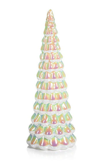 Led White Rainbow Luster Tree 12.75" - Gabrielle's Biloxi