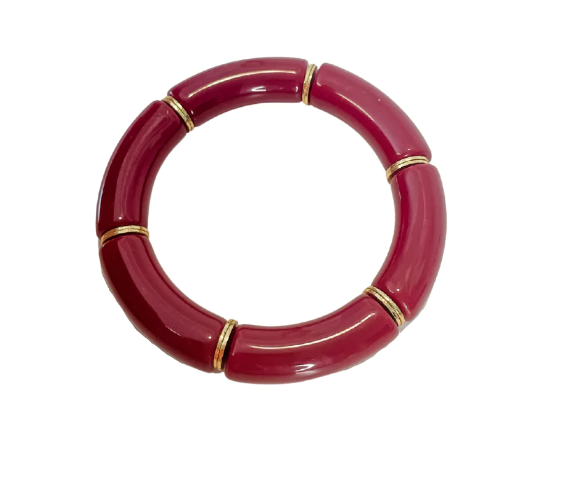 Millie b Drew Bracelets-Large-Maroon - Gabrielle's Biloxi