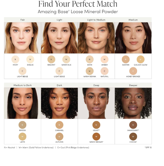 Jane Iredale Amazing Base Loose Mineral Powder - Gabrielle's Biloxi