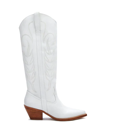Matisse Western Agency Boot - White - Gabrielle's Biloxi
