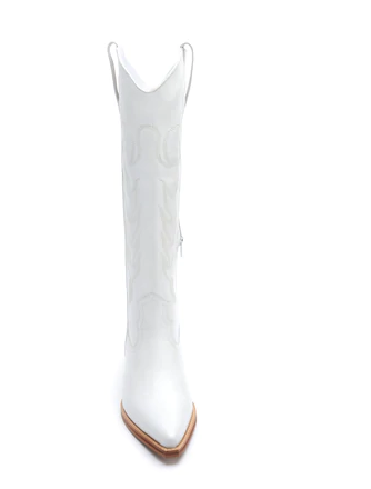 Matisse Western Agency Boot - White - Gabrielle's Biloxi