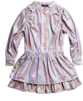IMOGA Sally Metallic Knit Dress - Illume - Gabrielle's Biloxi