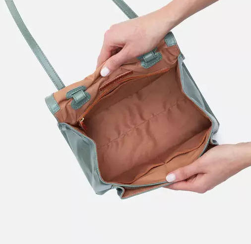 Hobo Meter Crossbody - Bottle Green - Gabrielle's Biloxi