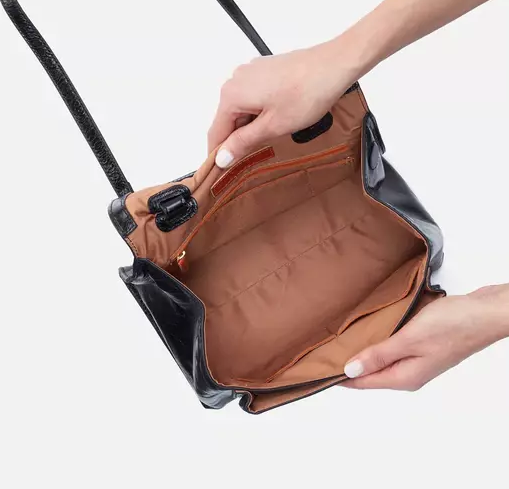 Hobo Meter Crossbody - Black - Gabrielle's Biloxi