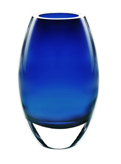 Midnight Blue Radiant 9" Vase - Gabrielle's Biloxi