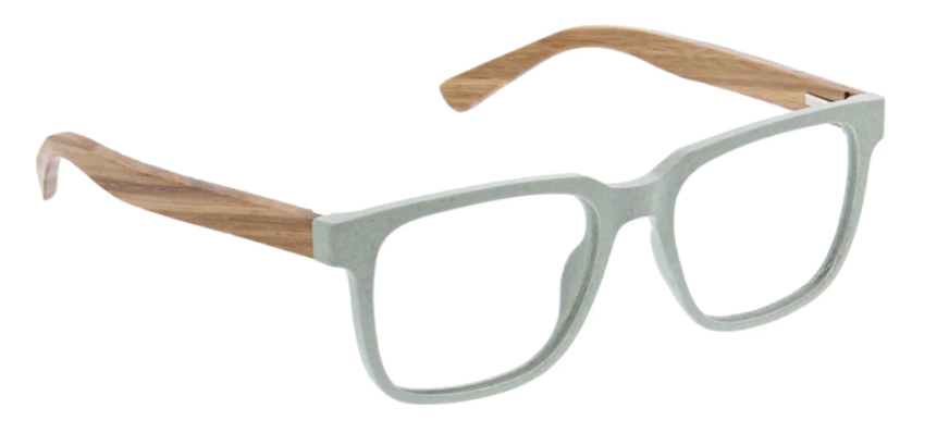 Peepers Homespun - Mint/Wood - Gabrielle's Biloxi