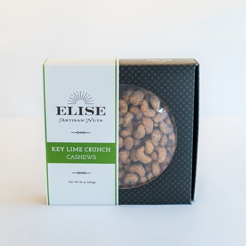Key Lime Crunch Cashews 4oz Box - Gabrielle's Biloxi
