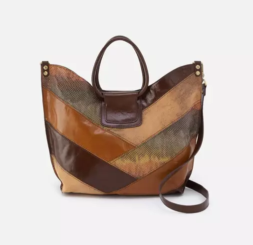 Hobo Shelia Tote - Mocha Multi - Gabrielle's Biloxi