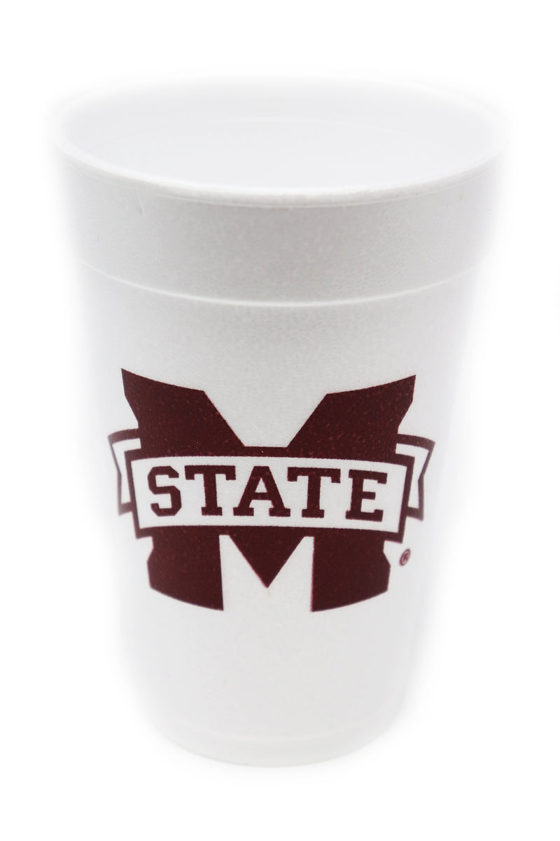 Mississippi State - Hail State Styrofoam Cups - Gabrielle&