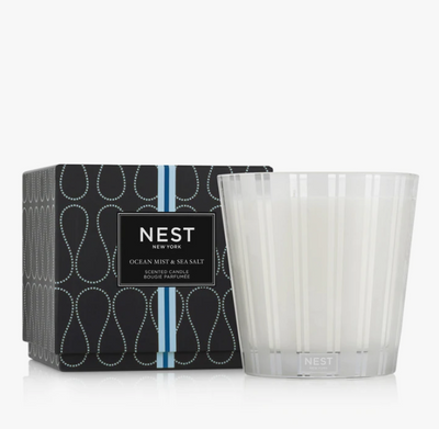 Nest Luxury Candle - Ocean Mist & Sea Salt (47.3oz) - Gabrielle's Biloxi