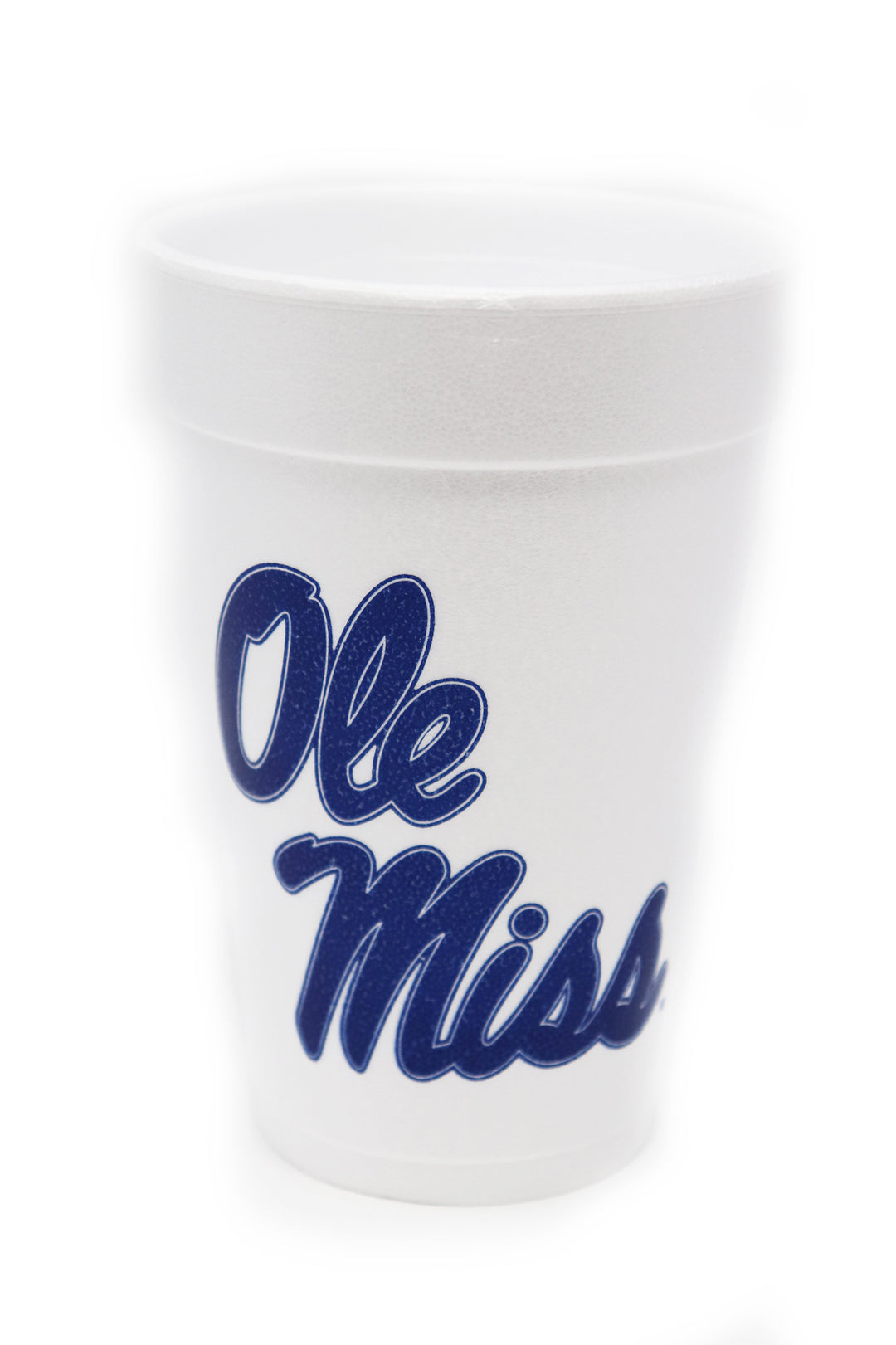 Ole Miss Flim Flam Styrofoam Cups - Blue - Gabrielle's Biloxi