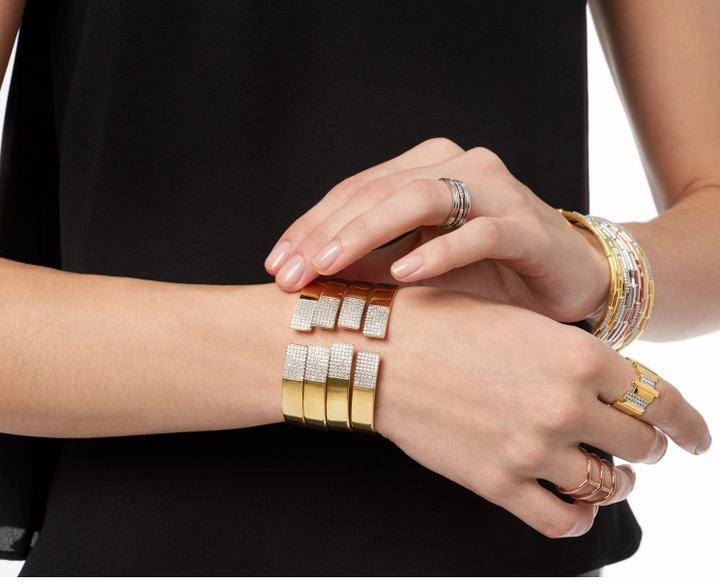 Freida Rothman Radiance Open Cuff Bangle - Gabrielle's Biloxi