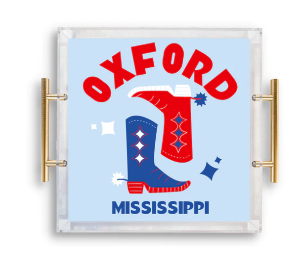 Kickoff Large Tray - Oxford - Gabrielle's Biloxi
