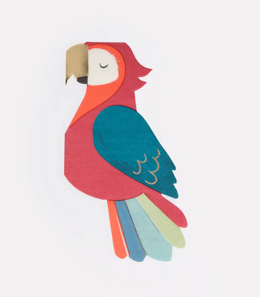 Meri Meri Parrot Napkins - Gabrielle's Biloxi