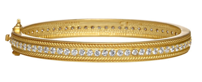 Freida Rothman Pave Row Hinge Bangle - Gabrielle's Biloxi
