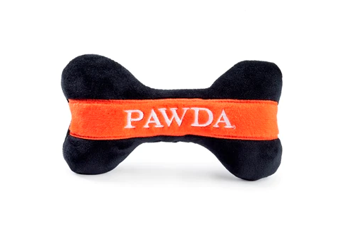 Pawda Bone Dog Toy with Squeaker - Gabrielle's Biloxi