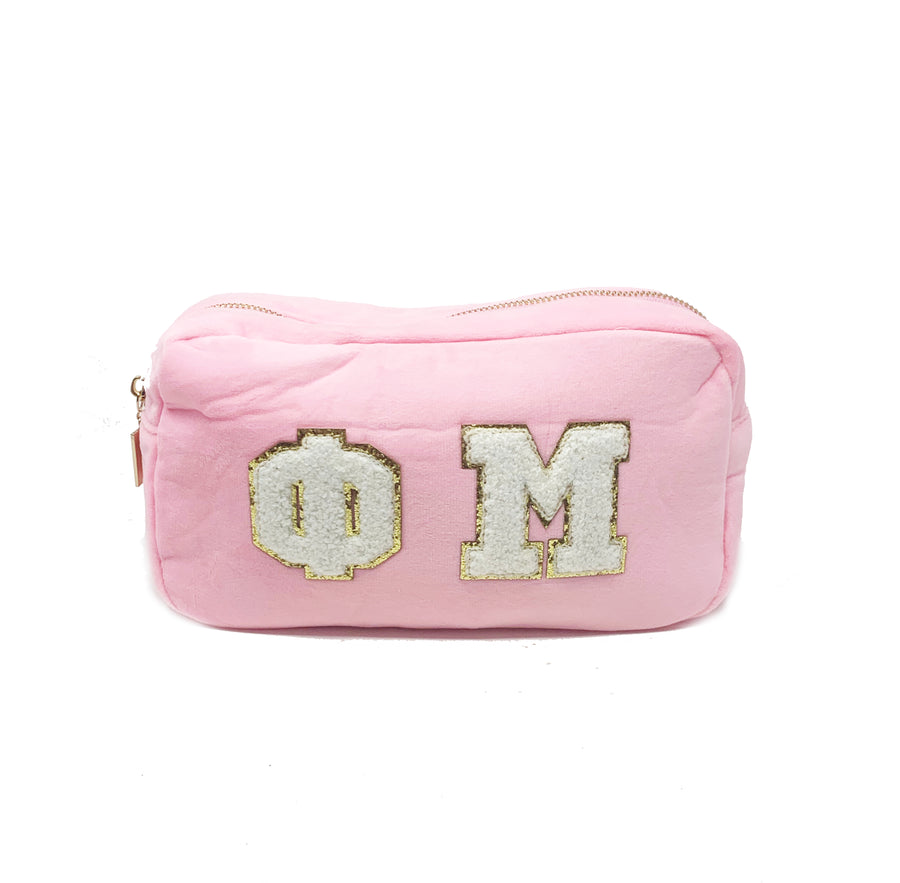 Cosmetic Bag - Phi Mu - Gabrielle's Biloxi