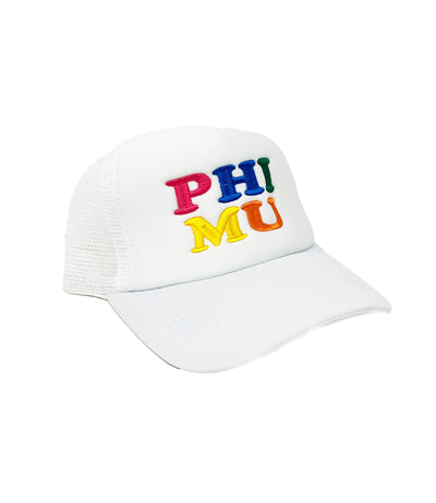 Trucker Hat - Phi Mu - Gabrielle's Biloxi