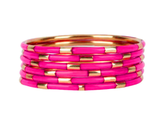 BuDhaGirl Veda Bracelet - Pink - Gabrielle's Biloxi