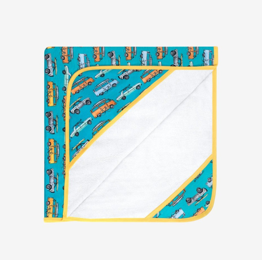 Posh Peanut  Marino-Hooded Towel Blue - Gabrielle's Biloxi