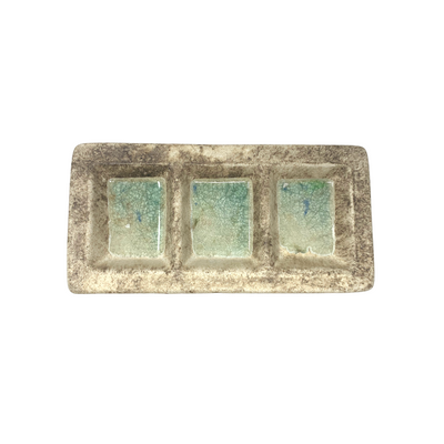 Satterfield Tray with Glass - Gabrielle's Biloxi