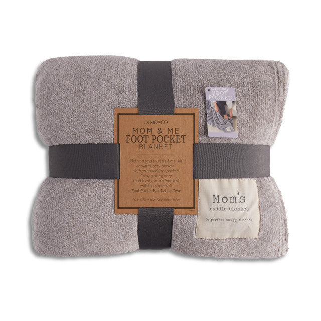 Demdaco Mom & Me Foot Pocket Blanket - Gabrielle's Biloxi