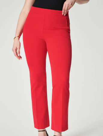 Spanx On-The-Go Kick Flare Pant - True Red - Gabrielle's Biloxi