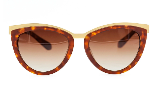 Freida Rothman Daphne Butterfly Sunglasses - Matte Red Tortoise - Gabrielle's Biloxi