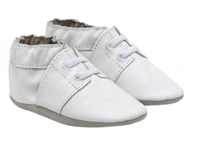 Robeez Special Occasion Soft Sole White Boys - Gabrielle's Biloxi