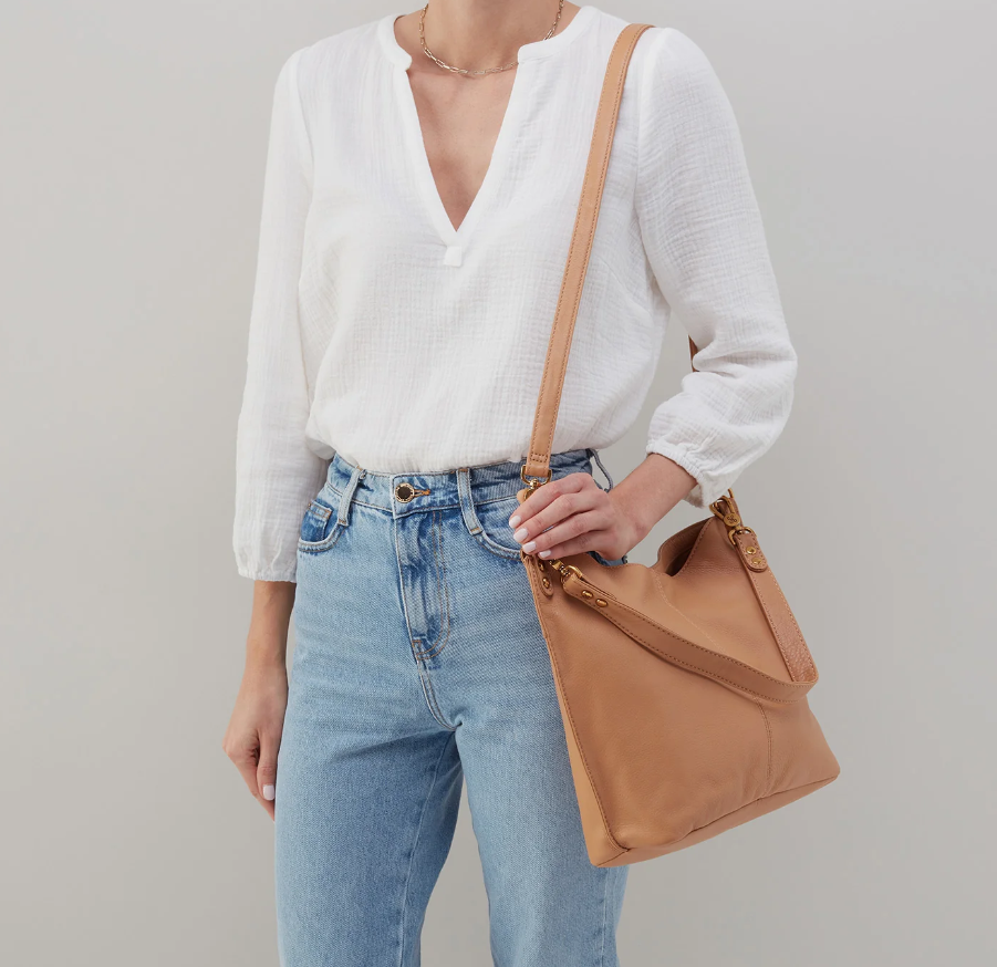 Hobo Pier Handbag - Sandstorm - Gabrielle's Biloxi