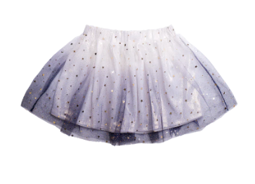 Imoga Helen Metallic Chiffon Skirt - Gabrielle&