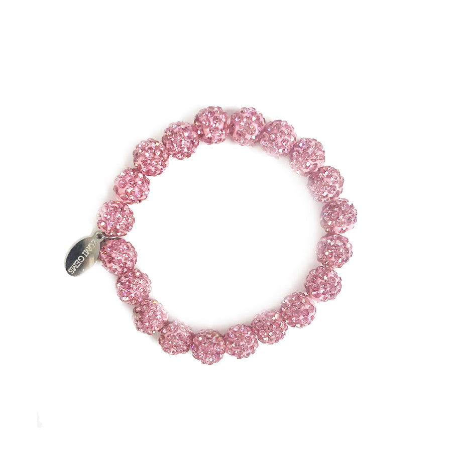 Stretch Bracelet - Pink Sparkle - Gabrielle's Biloxi